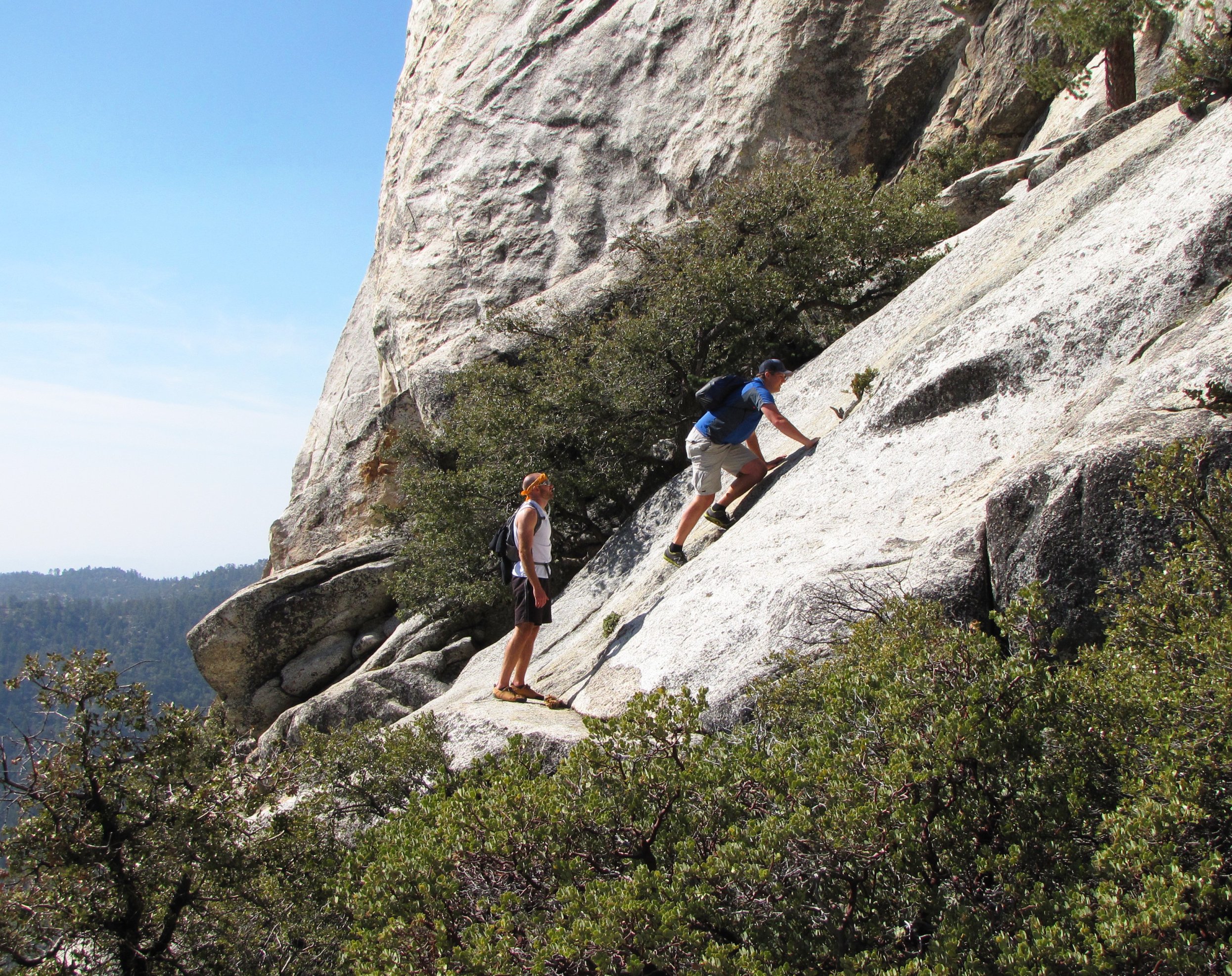 Climbing Lily Rock