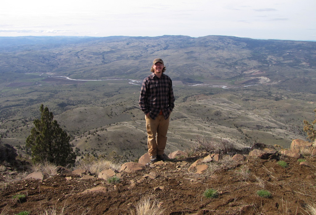 Josh on Iron Mountain